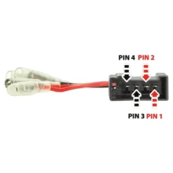 Högtalaradapter Subaru/Toyota, 2-pack