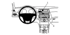 Honda Accord 08-08, Centrerad