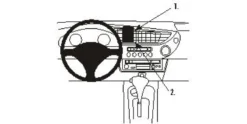 Honda Insight 01-08, Centrerad