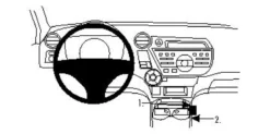Honda Insight 09-15, Konsol