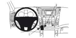 Hyundai i40 12-15, Centrerad