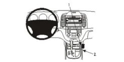 Hyundai Santa Fe 06-12, Konsol