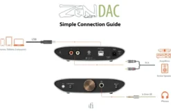 iFi Audio Zen Air DAC Black Edition, med MQA-stöd & hörlursuttag