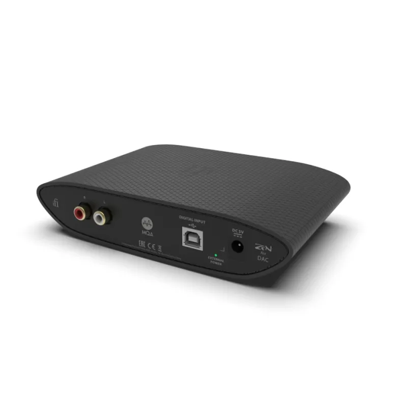 iFi Audio Zen Air DAC Black Edition, med MQA-stöd & hörlursuttag