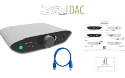 iFi Audio Zen Air DAC Black Edition, med MQA-stöd & hörlursuttag