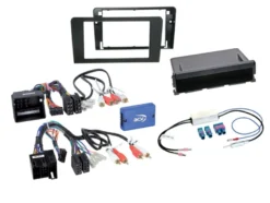 Installationskit 1/2-DIN med prylfack Audi A3 2003-2013