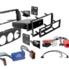 Installationskit 1/2-DIN med prylfack Mazda Miata/MX-5 2005-2009