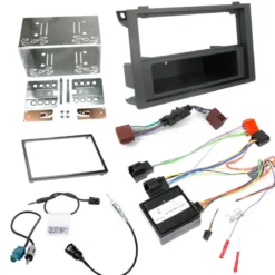 Installationskit 1-/2-DIN till Saab 9-3 NG 2007-2015 (Större ljudpaket)