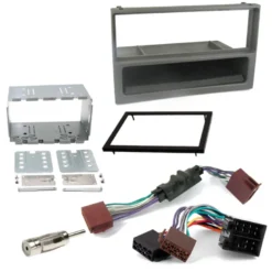 Installationskit 1/2-DIN till Saab 9-5 1997-2005 (utan rattstyrning)