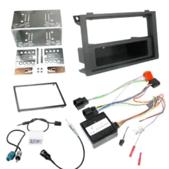 Installationskit 1/2-DIN till Saab 9-3 NG 2007-2015 (Premium 70-ljudpaket)