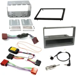 Installationskit 1/2-DIN till Saab 9-5 1997-2005 (med rattstyrning)