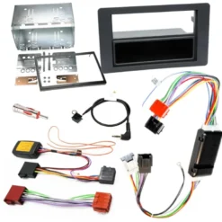Installationskit 1/2-DIN till Saab 9-5 2006-2010 (Denso-Navigation)