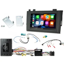 Installationskit 2-DIN Volkswagen T6.1 (MIB-PQ) & JVC KW-M785DBW