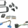 Installationskit Fiat 500 2007 - 2015 Svart