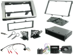 Installationskit Ford, Silver dubbel-din
