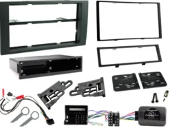 Installationskit Ford, Svart dubbel-din