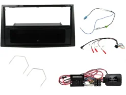 Installationskit Opel Astra 04-10/Corsa 06-14, pianosvart