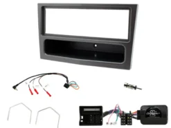 Installationskit Opel Astra 04-10, Antracit-metallic, Enkel-Din
