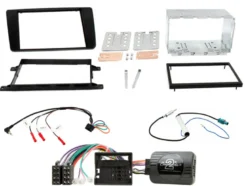 Installationskit Skoda Octavia 04-08, dubbel-din