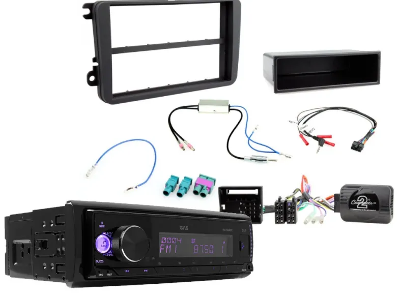Installationskit Volkswagen 1-DIN & GAS MAX M140-BTX