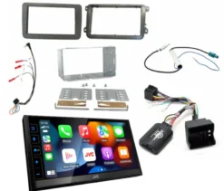 Installationskit Volkswagen 2-DIN & JVC KW-M785DBW