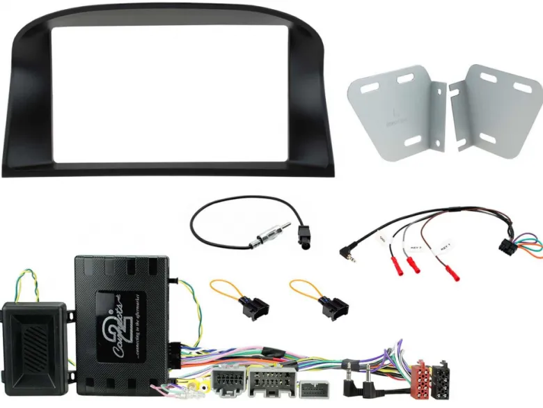 Installationskit Volvo V70/XC70/ 2012-2016 dubbel-DIN, passivt system