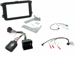 Installationskit VW 2-DIN (MIB-PQ) & JVC KW-M785DBW