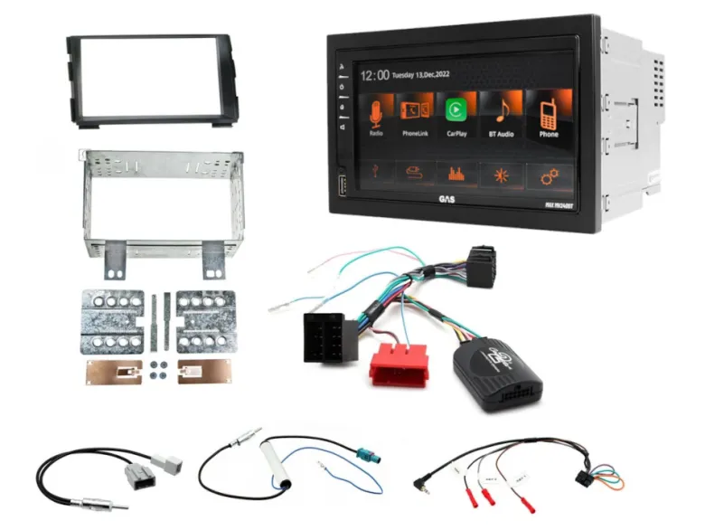 Installationspaket Kia Cee'd 2009-2012 & GAS MAX MV240-BT