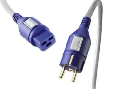 Isotek EVO3 Sequel jordad nätkabel med C19-kontakt, 2 meter