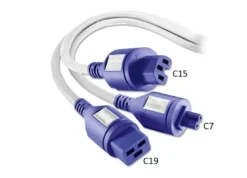 Isotek EVO3 Sequel jordad nätkabel med C19-kontakt, 2 meter