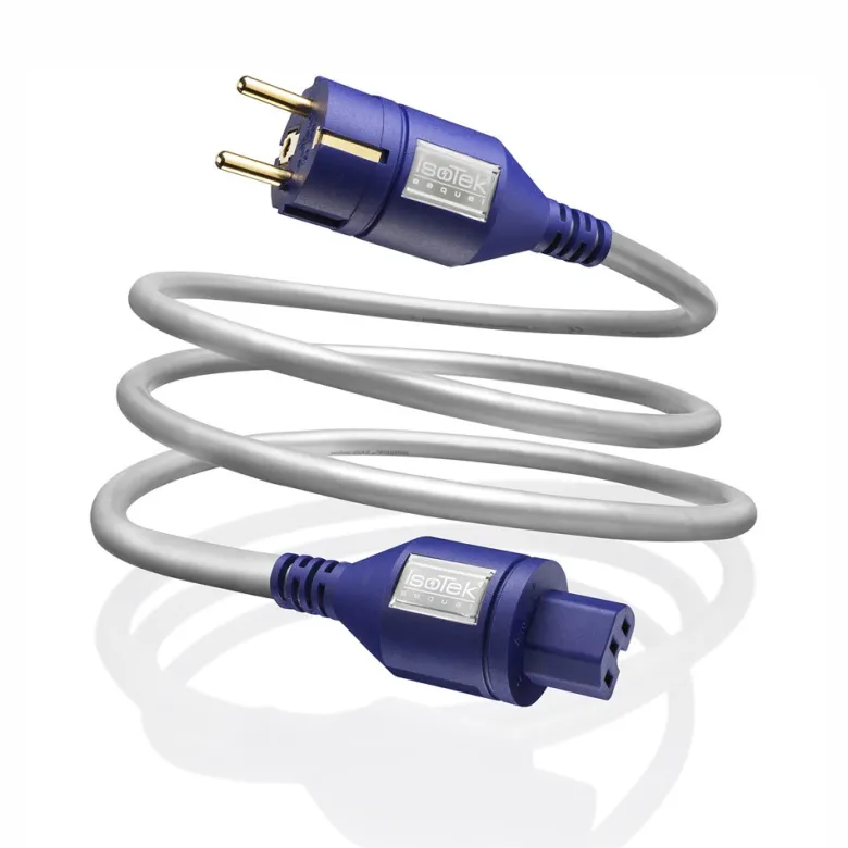 Isotek EVO3 Sequel jordad nätkabel med C15-kontakt, 2 meter