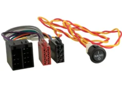 ISO- till ISO-adapter med strömbrytare