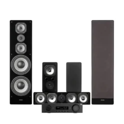 JBL MA710 5.0 hemmabiopaket med Dynavoice Challenger-högtalare