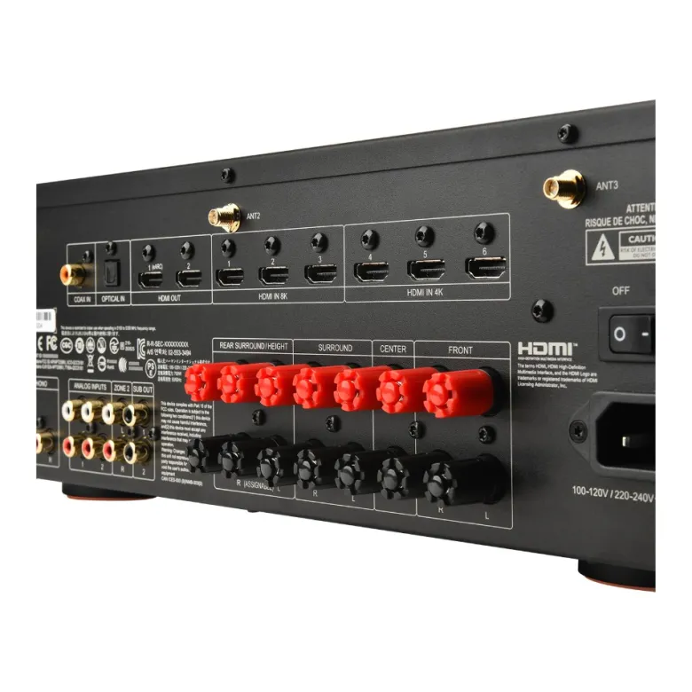 JBL MA7100HP 7.2-kanals hemmabioförstärkare, svart