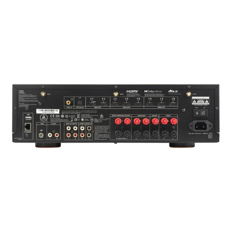 JBL MA7100HP 7.2-kanals hemmabioförstärkare, svart