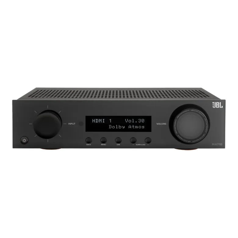 JBL MA710 7.2-kanals hemmabioförstärkare, svart