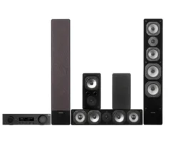 JBL MA510 med Dynavoice Challenger-högtalare, 5.0 hemmabiopaket
