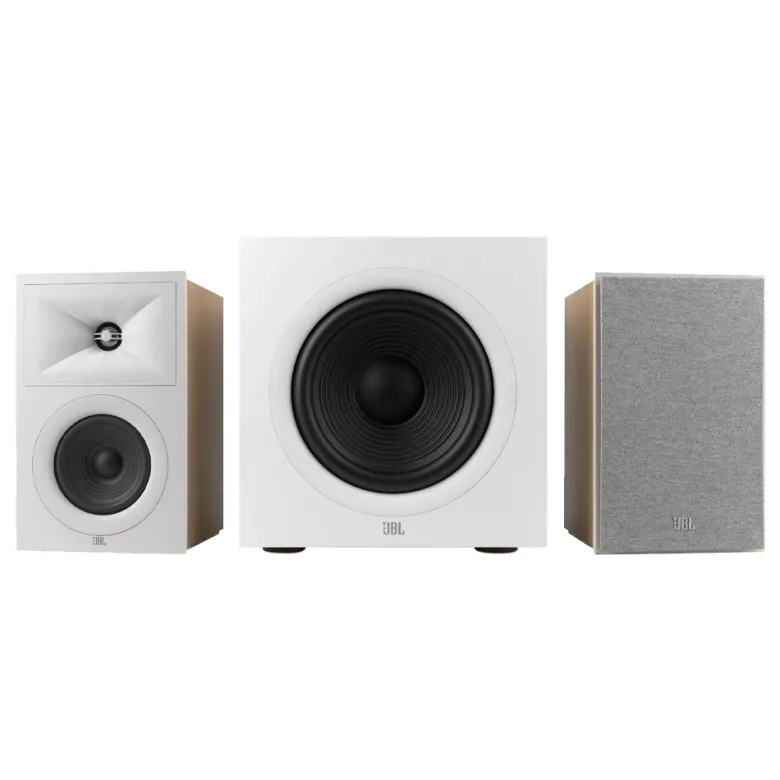 JBL Stage 250B med 200P, 2.1 högtalarpaket vitt
