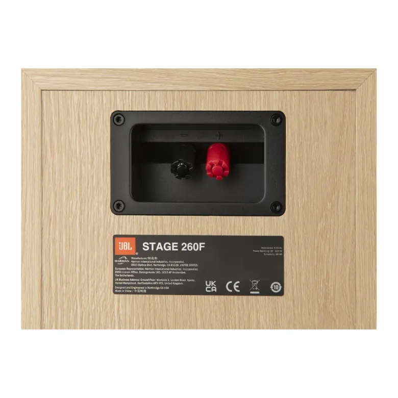 JBL Stage 260F golvhögtalare, vitt par