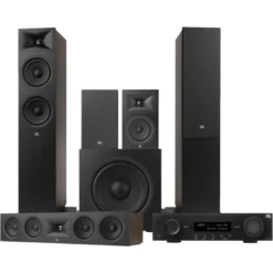 JBL Stage 260F 5.1 hemmabiopaket med MA710, svart
