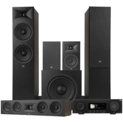 JBL Stage 280F 5.1 hemmabiopaket med MA7100HP, svart