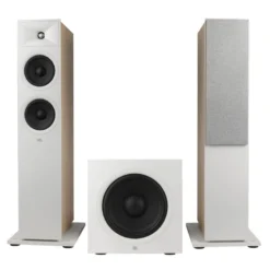 JBL Stage 260F med 220P, 2.1 högtalarpaket vitt