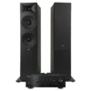 JBL Stage 280F 2.0 stereopaket med R-N800A, svart