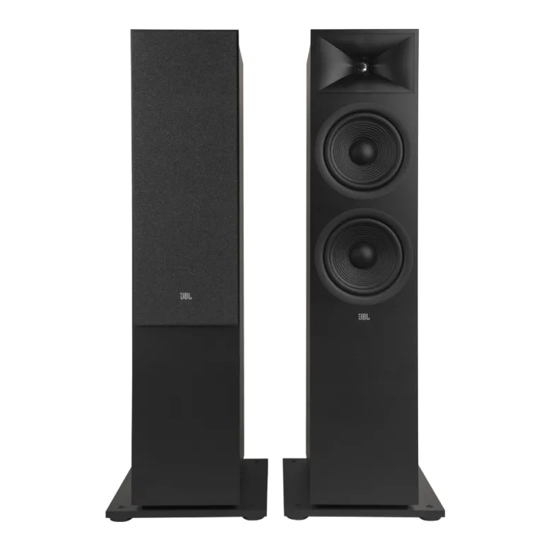 JBL Stage 280F 2.0 stereopaket med R-N800A, svart