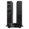 JBL Stage 260F 2.0 stereopaket med R-N600A, svart