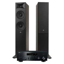 JBL Stage 260F 2.0 stereopaket med R-N600A, svart