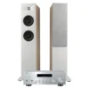 JBL Stage 260F 2.0 stereopaket med R-N600A, vit