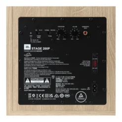 JBL Stage 200P aktiv 10 tum subwoofer, vit