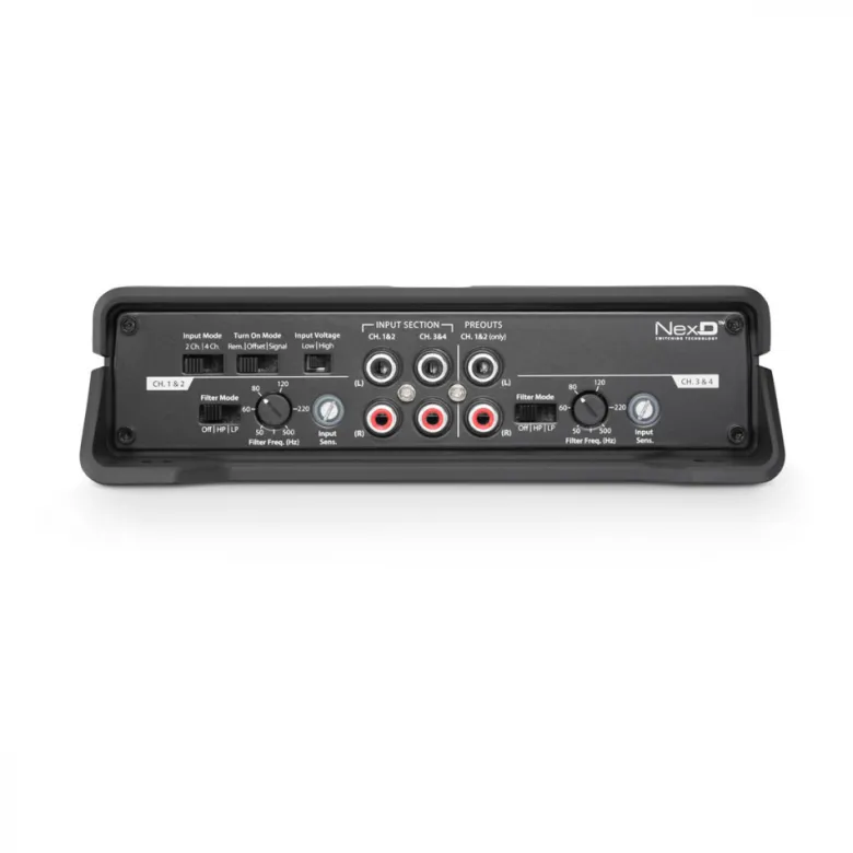 JL Audio JD400/4, 4-kanaligt slutsteg