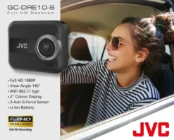 JVC Dashcam GC-DRE10-S 1080p HD